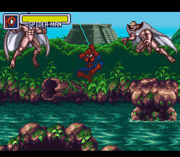 Marvel Super Heroes - War of the Gems (Japan) In game screenshot